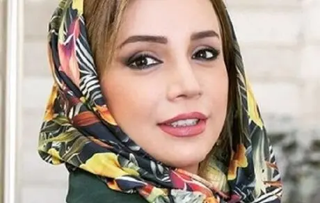 گریم عجیب خانم بازیگر با ریش و سبیل