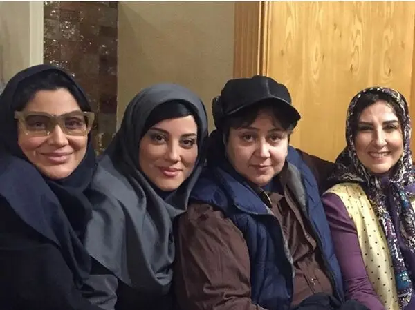 شهره لرستانی با گریم جدیدش در موچین + عکس