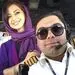 نفیسه روشن و همسر خلبانش + عکس