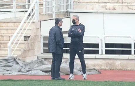 حضور هیئت مدیره باشگاه در تمرین امروز پرسپولیس