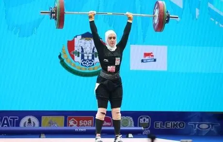 پایان کار دومین وزنه‌بردار دختر ایران در قهرمانی جهان ۲۰۱۹