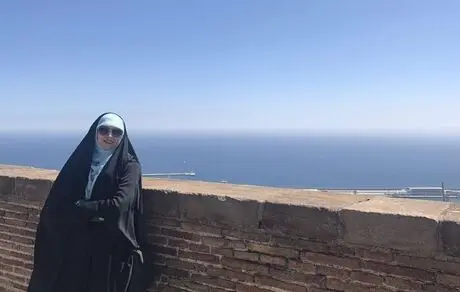  مژده لواسانی در کنار دریا + عکس