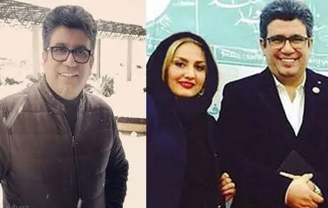رضا رشید پور از همسرش جدا شد + عکس همسرش