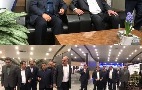 بازدید معاون وزیر و رئیس سازمان هواپیمایی کشوری از شهر فرودگاهی حضرت امام(ره)