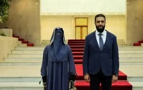 جنجال همسر جولانی در رسانه‌های عربی