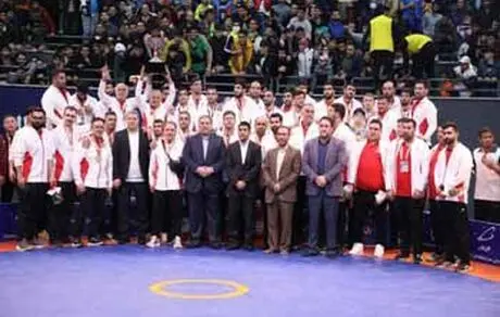 تیم"بانک شهر" ایران قهرمان کشتی آزاد جام باشگاه های جهان شد