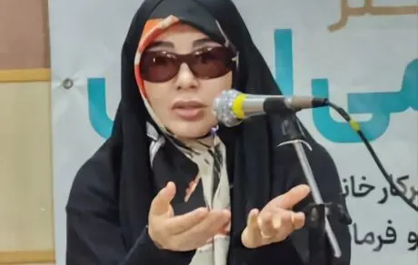 «نسخه زنانه رائفی‌پور» یا «خانم جلسه‌ای جنجالی»، معتقد به نظریه: بدنامی بهتر از گمنامی
