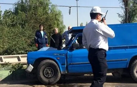 برخورد مرگبار نیسان با هیات عزاداری در اهر 
