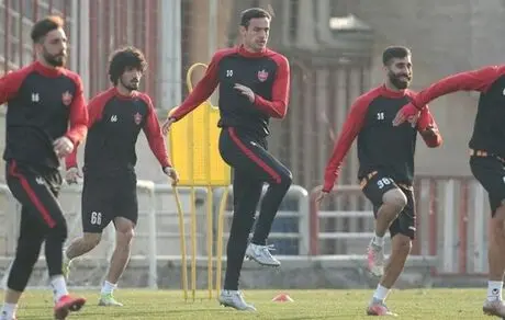  پرسپولیس بالاخره بدون مصدوم تمرین کرد 