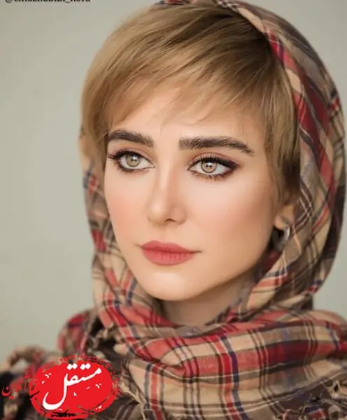 الناز حبیبی را با این آرایش می‌شناسید؟‌ + عکس