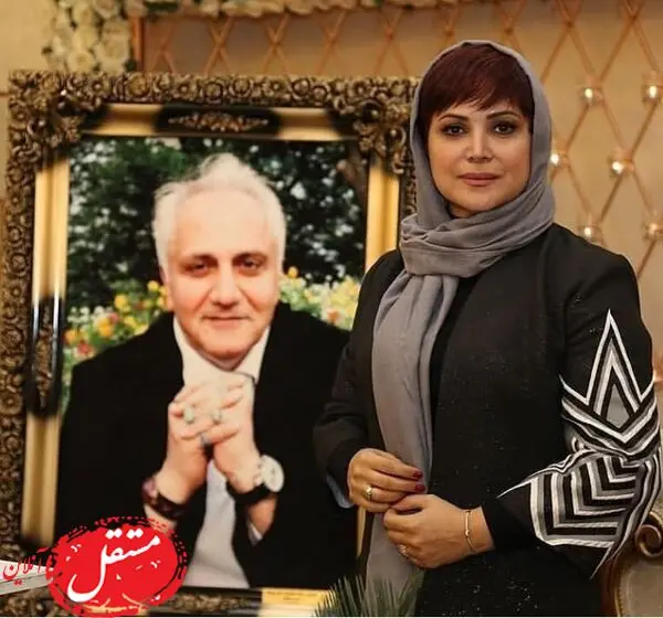 کمند امیرسلیمانی در مراسم بزرگداشت علی معلم + عکس