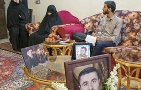شهیدی که شیر سامرا بود+عکس
