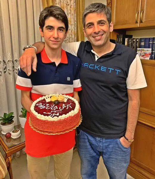 حمید گودرزی در تولد برادر کوچکترش + عکس