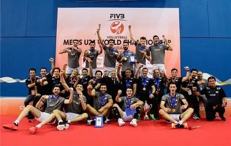 تیم والیبال جوانان ایران در صدر رنکینگ جهانی 