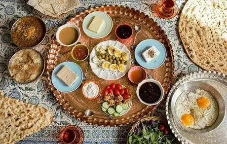 یک بشقاب ایده آل ماه رمضان چگونه است؟
