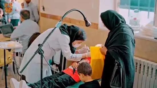 طرح جهادی پیشگیری از پوسیدگی دندان کودکان در ورزقان برگزار شد