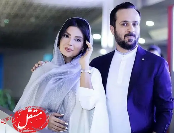 عکس دیده نشده از مراسم عروسی احمد مهرانفر و همسرش + تصاویر