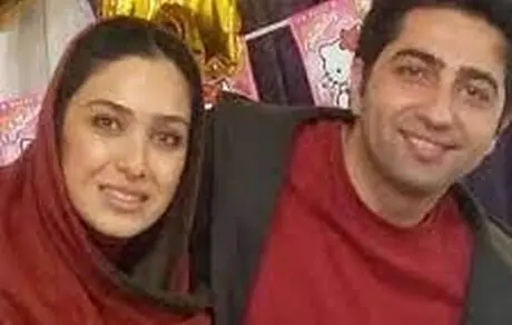 عاشقانه خاص علی سخنگو و همسرش + عکس