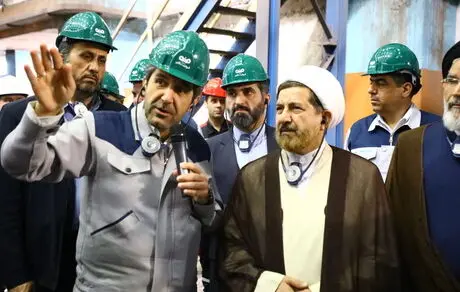 عزم آهنین فولاد سنگان در تحقق شعار سال