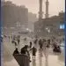 فیلمی ترسناک از طوفان در مکه
