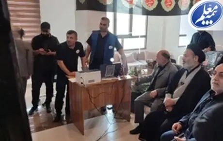 رئیس سازمان حج و زیارت از قرارگاه بیمه معلم در کربلای معلی بازدید کرد