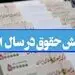 مبالغ پیشنهاد برای حقوق کارمندان و بازنشستگان در سال 1402/ افزایش متوسط ۲۰ درصدی حقوق ها و احتمال تغییر