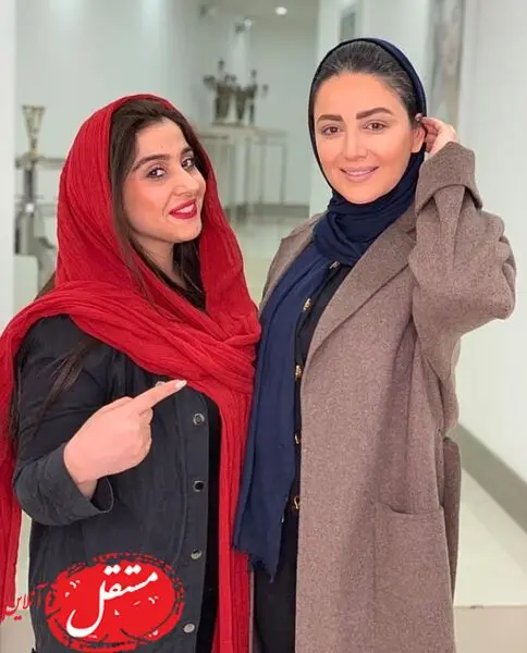 شیلا خداداد و آرایشگر معروف + عکس