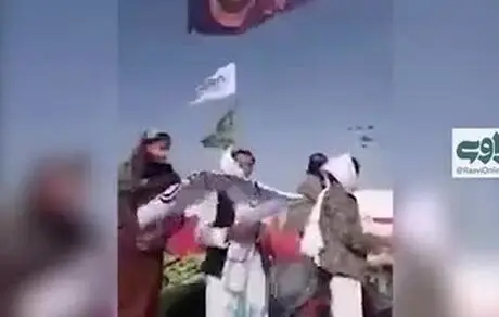 طالبان دست به کار شد: جمع‌آوری پرچم‌های عزاداری محرم