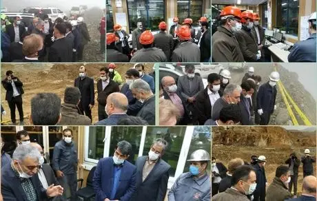 استاندار یزد از معدن مس سونگون بازدید کرد