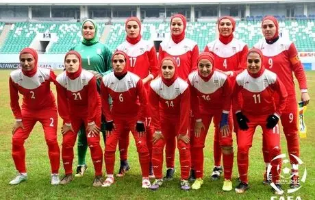 صعود یک‌ پله‌ای بانوان فوتبالیست ایران در رنکینگ جهانی
